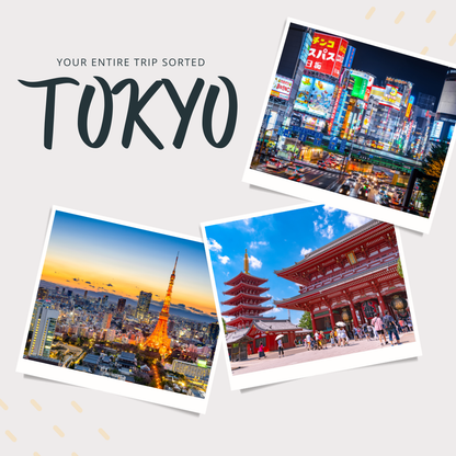🇯🇵Tokyo Travel Smart Guide (Digital)